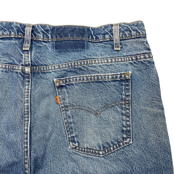 Vintage Levis Jeans Light Wash Orange Tab Straight- NO tag-Measures Men’s 40x28 - Picture 5 of 11